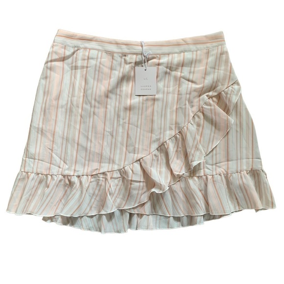 LC Lauren Conrad New With Tags Ruffle Mini Skirt XXL - Picture 11 of 12